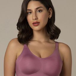 Amante Full Coverage Non Padded T-shirt Bra- All Day Comfort-image-6