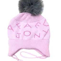 Gajraj Kids Self Designed Woollen Beanie-57
