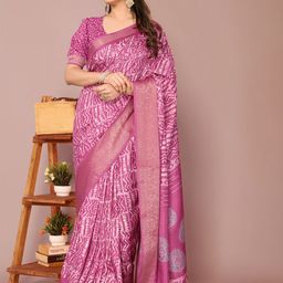 KALINI Batik Zari Saree-image-75