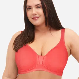 Susie Medium Coverage Non Padded Plunge Bra-All Day Comfort-35