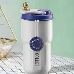 UniKart Blue Stainless Steel Coffee Mug 420ml-30