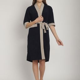 ELEVANTO Women Bath Robe-image-48