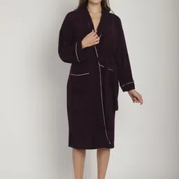 ELEVANTO Women Bath Robe-image-87