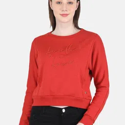 Monte Carlo Women Printed Pullover Sweatshirt-image-83