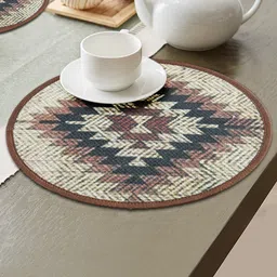 Mona B Set Of 2 Printed Cotton Table Placemats-40