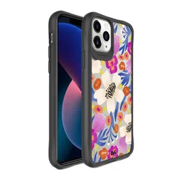 DailyObjects Pink & Blue Printed  Balloonflower iPhone 11 Pro Back Case-26
