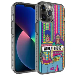 DailyObjects Blue & Pink Printed iPhone 12 Pro Back Case-17