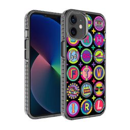 DailyObjects Black & Pink Millennial Lingo iPhone 12 Mobile Case-66
