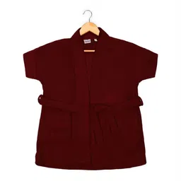 Creeva Kids Shawl Collar BathRobe-16