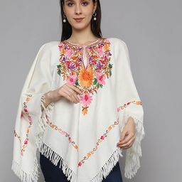 CRAFTBAZAR Kashmiri Embroidered Poncho-image-44