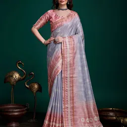 Mitera Zari Pure Silk Saree-image-73