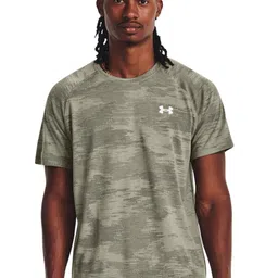 UNDER ARMOUR Streaker Speed Camo Short Sleeve Printed Slim-Fit T-Shirt-image-73