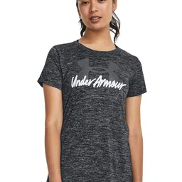 UNDER ARMOUR W Tech Twist Printed Relaxed-Fit T-Shirt-image-82