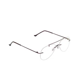OPTIFY Unisex Clear Lens Aviator Computer Glasses with Anti Glare & UV Protection-38