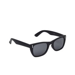 CRIBA Unisex Grey Lens & Black Wayfarer Sunglasses with UV Protected Lens CR_MAT BLK-11
