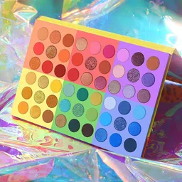 UCANBE 54 Colors Splashy Candies High-Pigmented Waterproof Eyeshadow Palette-15