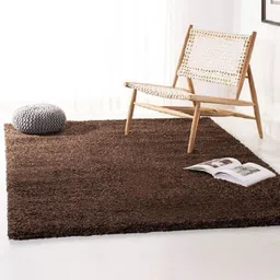 AaHo Decor Coffee Brown Fluffy Shag Area Rug Floor Carpet-image-22