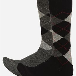 Bodycare Men Pack Of 2 Patterned Cotton Calf Length Socks-image-34