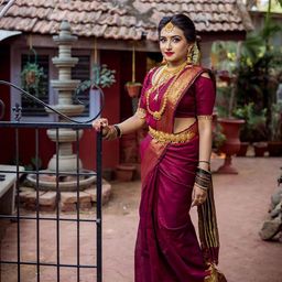 BerMondsey Woven Design Zari Banarasi Saree-picture-5