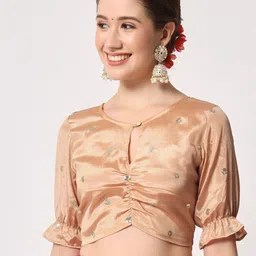 studio rasa Sequins Embroidered Saree Blouse-picture-1