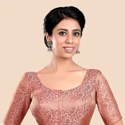 neckbook Woven Design Padded Saree Blouse-picture-34