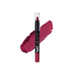 GLAM21 Lip Seduction Non-Transfer Creamy Matte Lipstick - French Wine 01-image-84