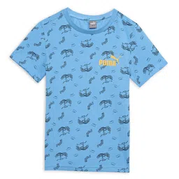 Puma Mid 90s Boys Printed Cotton T-Shirt-image-93