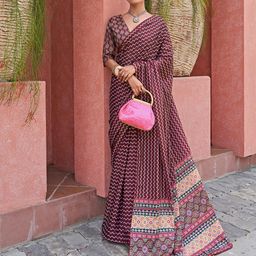 FABPIXEL Leheriya Printed Leheriya Saree-picture-29