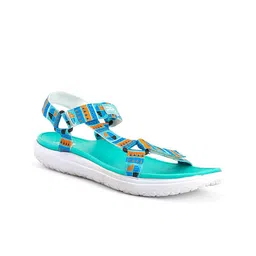 Khadims Women Green Open Toe Flats-picture-7