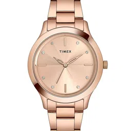 Timex Women Stainless Steel Bracelet Style Straps Analogue Watch TWEL98SMU07-29