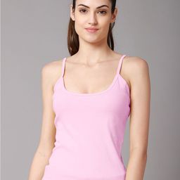 Friskers Cotton Rib Sleeveless Camisole-image-22