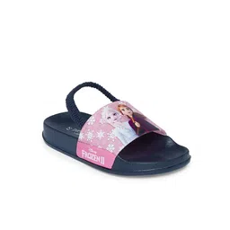 Pantaloons Junior Girls Navy Blue & Pink Printed Slip-On-picture-46