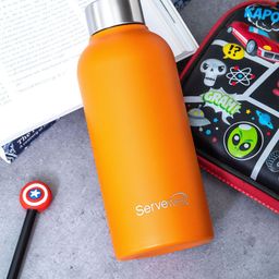 Servewell Osaka - SS Stainless Steel Orange Water Bottle 675 ml-image-90