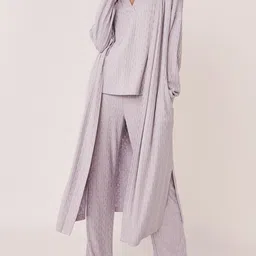 La Vie en Rose Cable Knit Longline Cardigan-picture-51