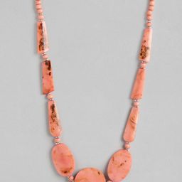 RICHEERA Beads Studded Statement Necklace-7