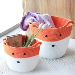The Better Home Orange & White 2 Pieces Regular Multi Utility Organisers-image-19