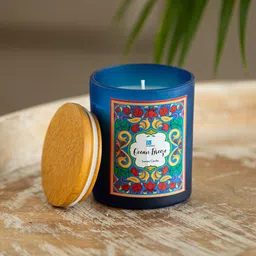 ExclusiveLane White Ocean Breeze Jar Scented Candle-10