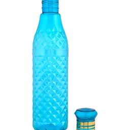 Kuber Industries Green & Blue 6 Pieces Water Bottle 1Ltr-image-96