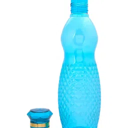 Kuber Industries Blue & Black 6 Pieces Water Bottle 1Ltr-16