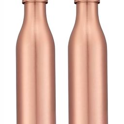 IMAGO 2 Pieces Copper Solid Water Bottle 1 L-image-73