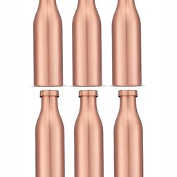 IMAGO 6 Pieces Copper Solid Water Bottle 1 L-image-82