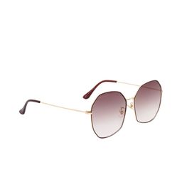 Gold Berg Brown & Gold-Toned Square Sunglasses with UV Protected Lens GB-50897_GLD-BRN-image-16