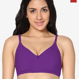 In Care Pack Of 2 Non-Padded Full Coverage All Day Comfort Cotton Seamless T-shirt Bra-image-79