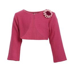 A Little Fable Girls Pink Embroidered Shrug-image-83