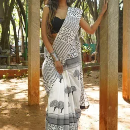 TEEJH Geometric Printed Saree-picture-31