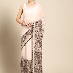 BUTA BUTI Floral Pure Cotton Saree-image-79