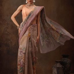 Silk Land Floral Printed Saree-picture-47