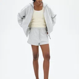 H&M Oversized Zip-Through Hoodie-image-62