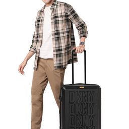 DKNY Echo Textured Hard-Sided Medium Trolley Bag-20