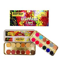 BeautyRelay London Skin Paints Beginners 5 In 1 Makeup Palette-49